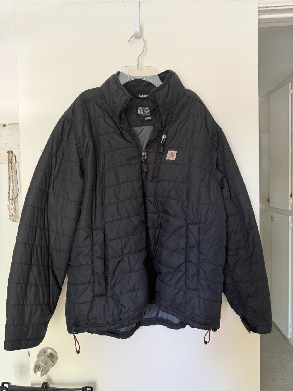 Women's Carhartt Puffer Rain Defender XXL Black